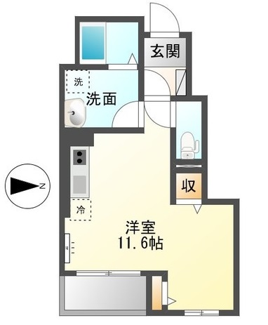 フェニックス Kの間取り