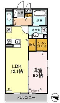 ラ・フレーズ(川越)の間取り