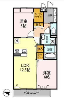 ラ・フレーズ(川越)の間取り