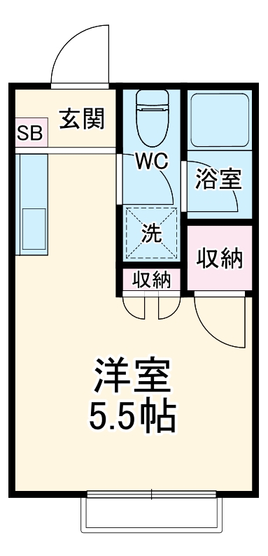 サンクレエル船橋の間取り