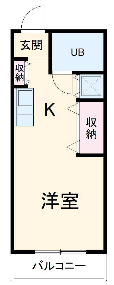 ハイネス下野谷の間取り