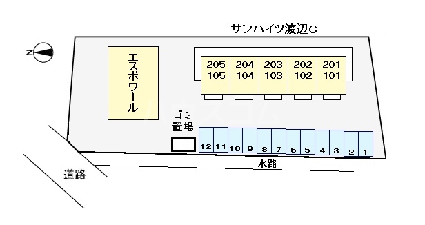18/24 駐車場