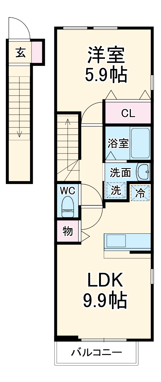 グランデ・フィオーレの間取り