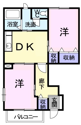 リバティの間取り