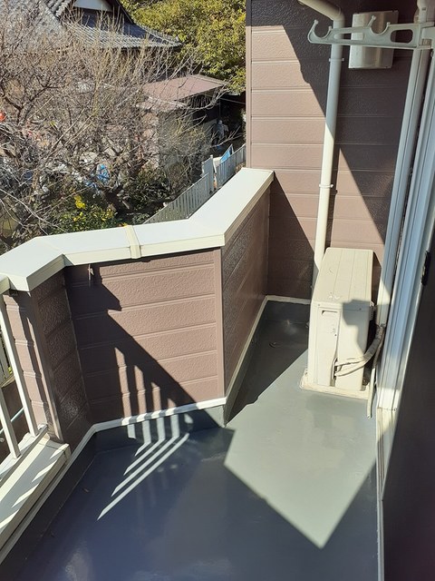 12/25 バルコニー