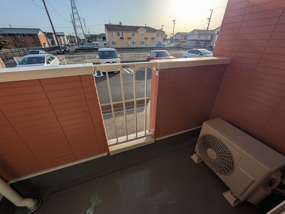 9/25 バルコニー