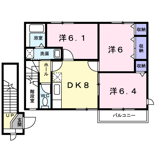 ミレニアムBの間取り