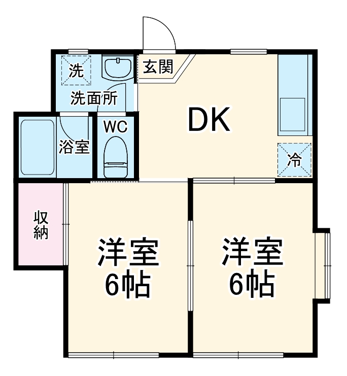 ロイヤルハイツの間取り