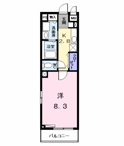 ビバローザの間取り