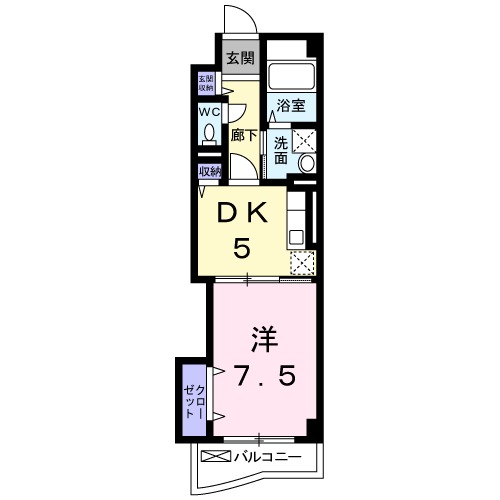 サンリット山本の間取り