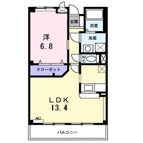 メゾン・アルカンシエルの間取り
