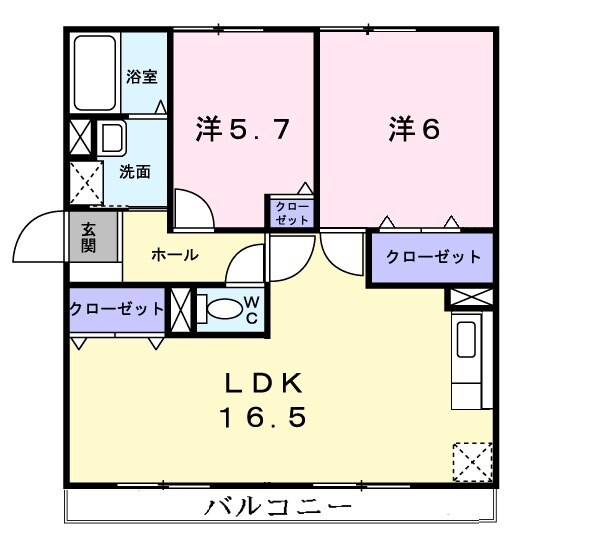 グランジュール koeiの間取り