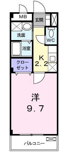 Comfort八田の間取り