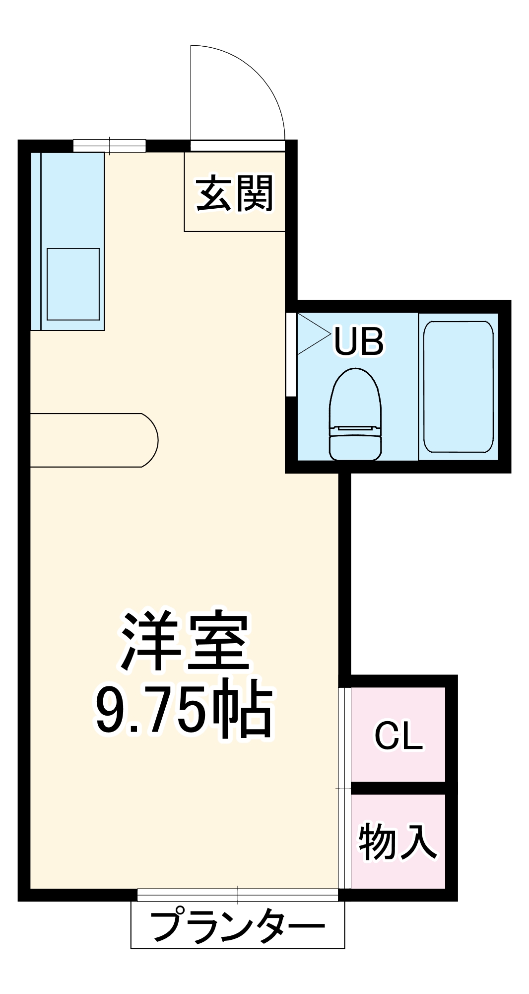 サンコーポあけぼのAの間取り