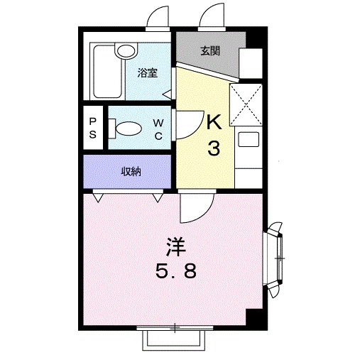 シャルマンフラットの間取り