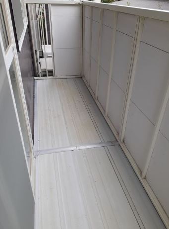 12/30 バルコニー