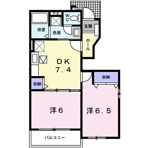エスタシオンの間取り