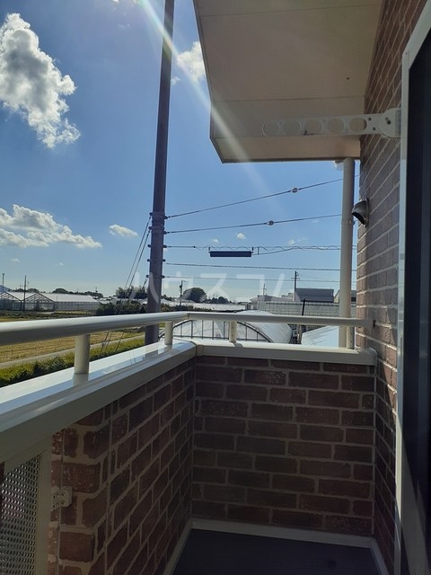 12/25 バルコニー