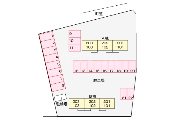 14/27 駐車場