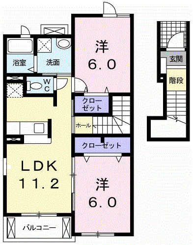 レジェンドアーク Ⅲの間取り