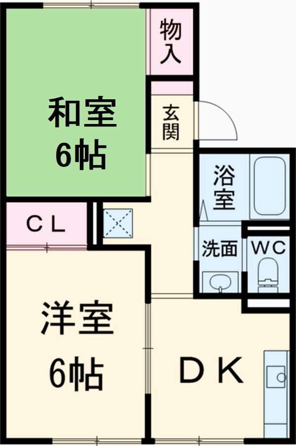 コーポ加藤の間取り