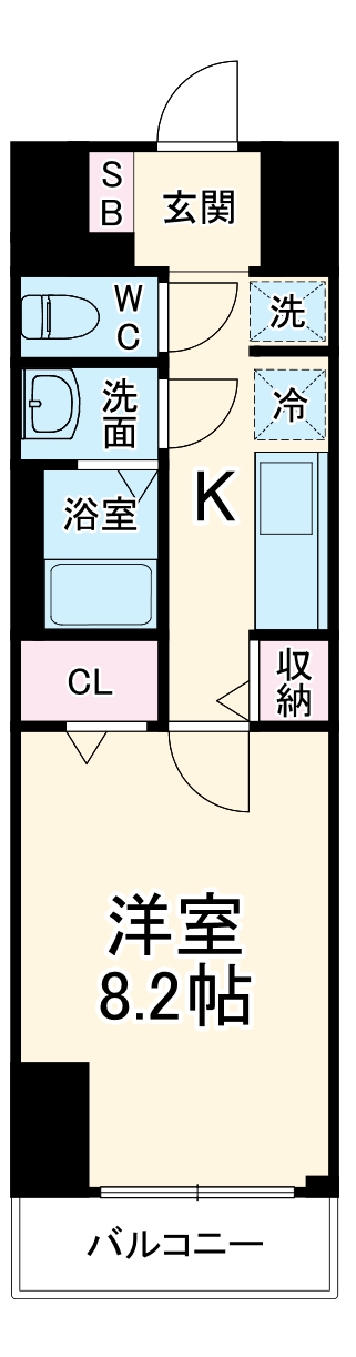 リブリ・ユウシンの間取り