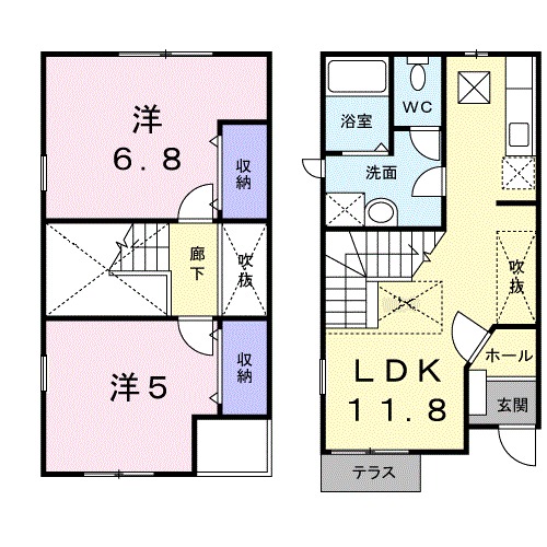 グラースの間取り
