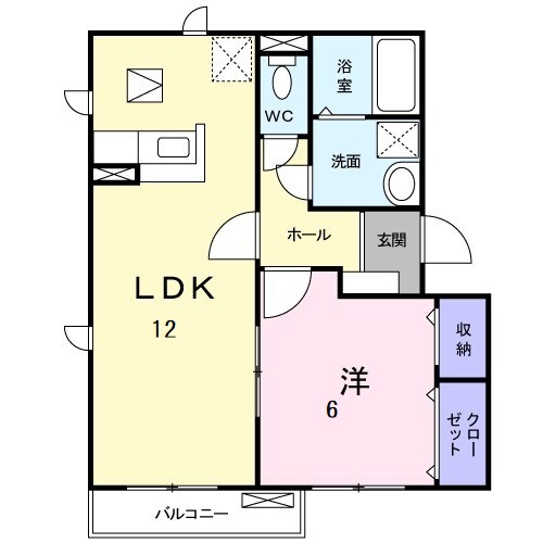 ファミリーの間取り