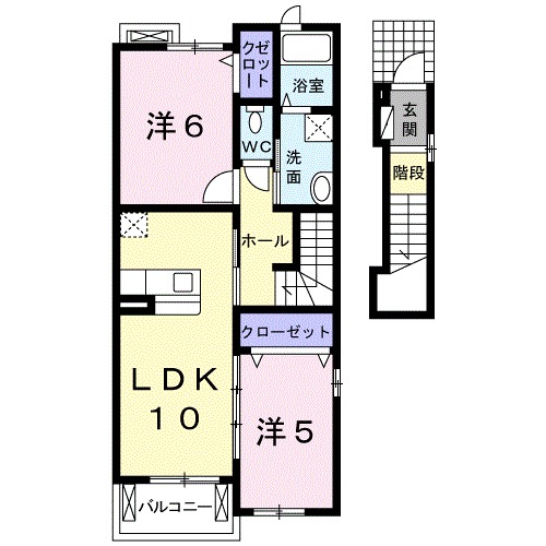 カルム青山の間取り