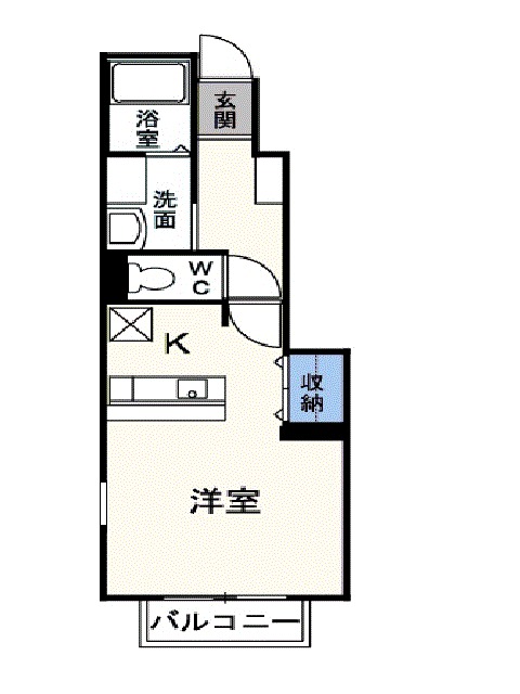 サニーヴィラの間取り