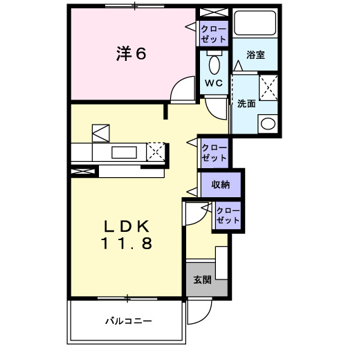 ヴィオラⅡの間取り