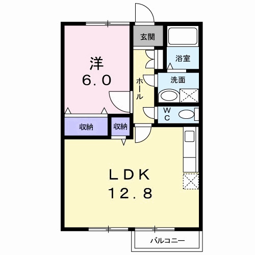 プレミールⅡの間取り