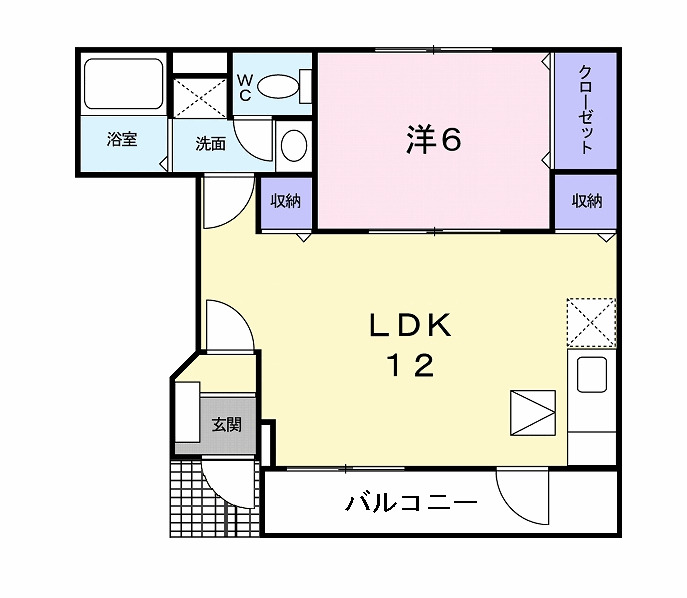 エコーガーデン西町の間取り
