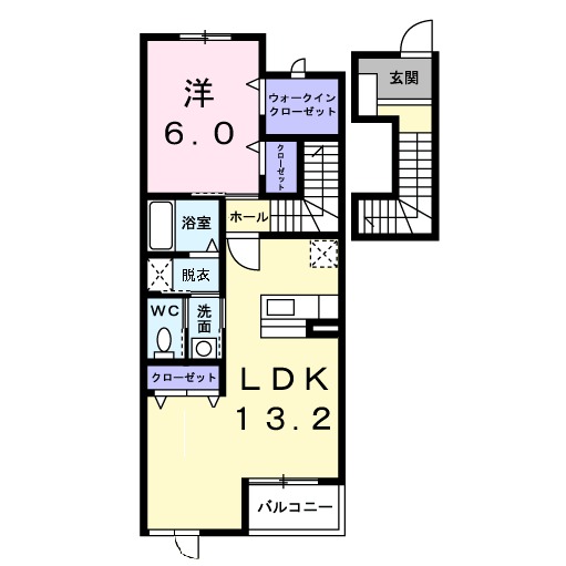 クリスタルハートの間取り