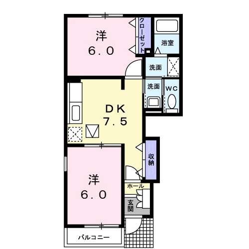 チャームヒルズの間取り