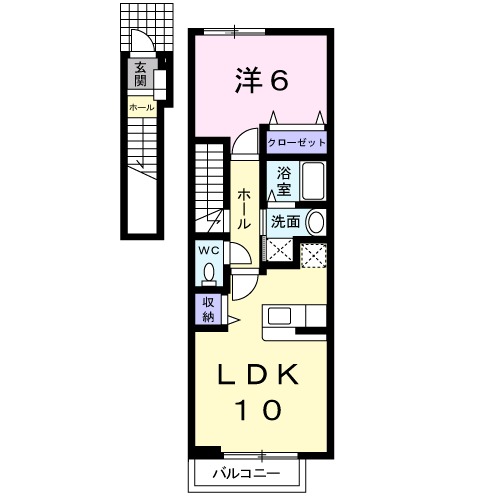 ジョーンティーヴィラの間取り