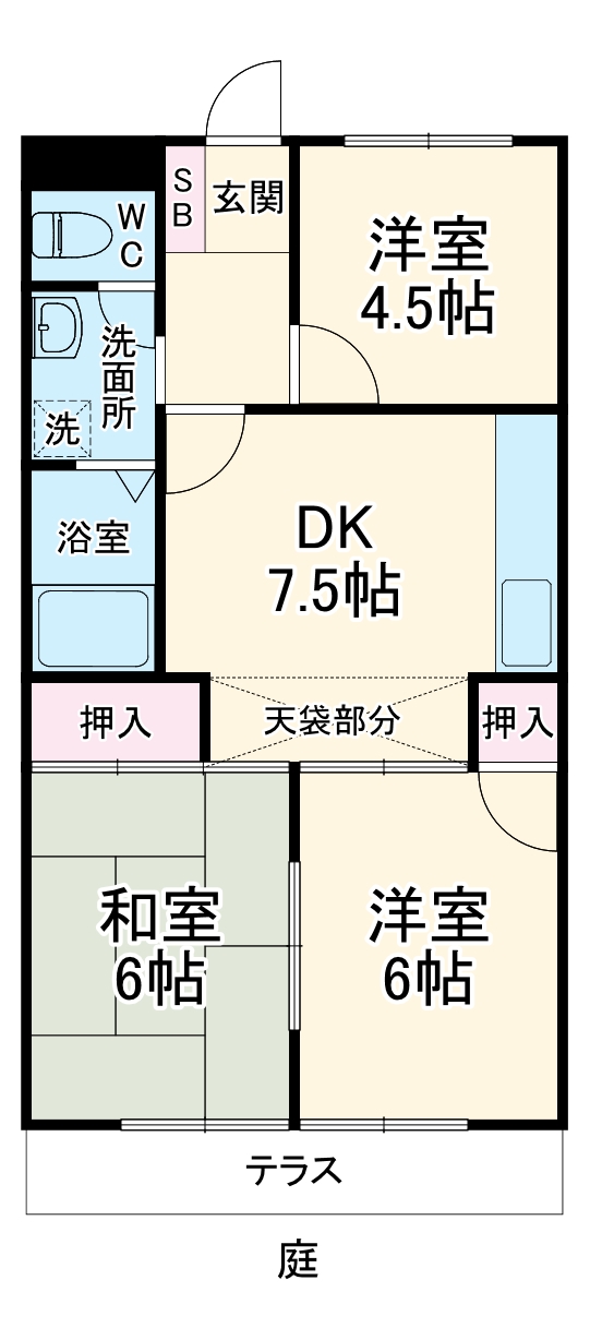 グリーンパーク湘南の間取り