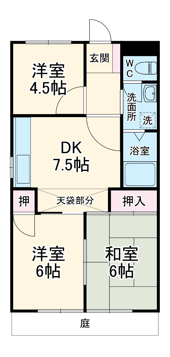 グリーンパーク湘南の間取り