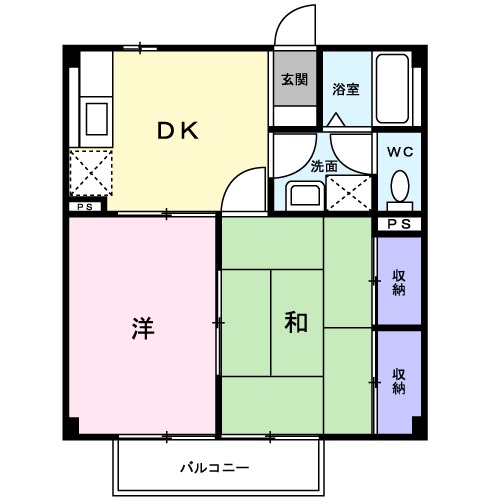 メゾン・フルールの間取り