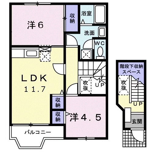 カファーラAの間取り