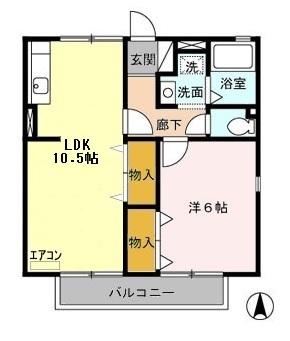 メゾン・アモーレの間取り