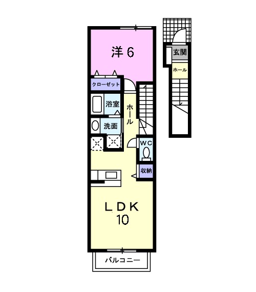 アルドールの間取り