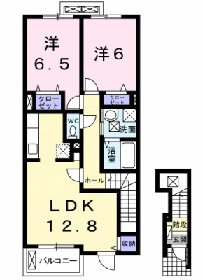フォレ羽鳥野Ⅱの間取り