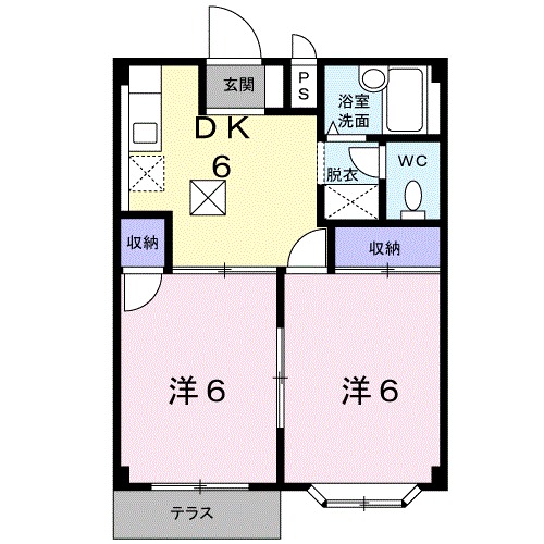 エルデイムわしかわの間取り