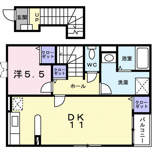 ハーバルパークの間取り