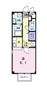 パークサイド久我山の間取り
