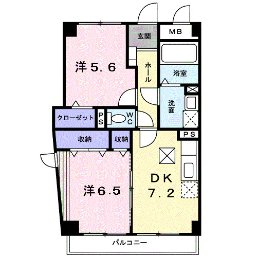 エントピアMWの間取り