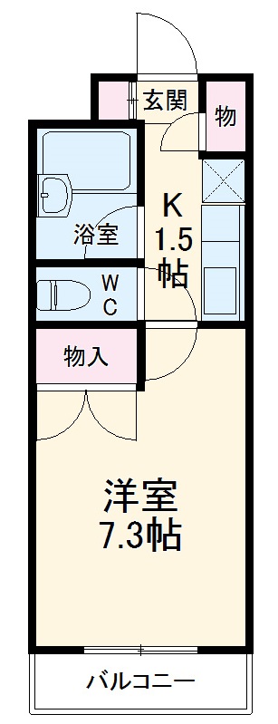 ヴァンテアン矢向の間取り