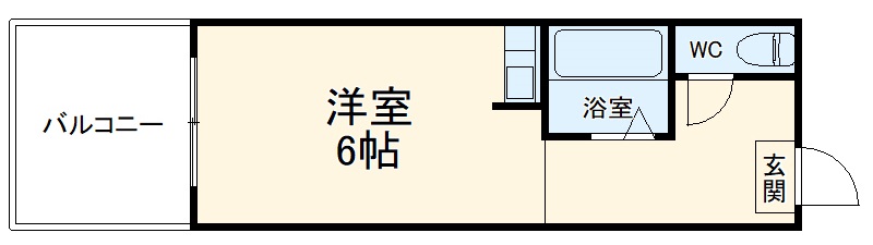 鵠沼ハイツの間取り