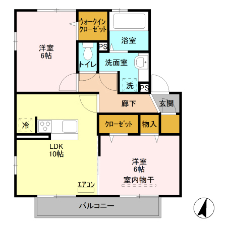 ルーチェHの間取り